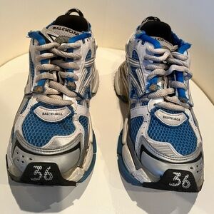 Balenciaga Women “Blue” Sneakers- Size 36